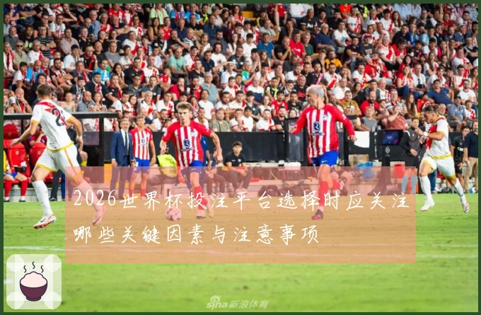 2026世界杯投注平台选择时应关注哪些关键因素与注意事项
