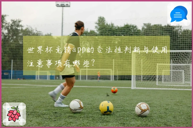 世界杯竞猜app的合法性判断与使用注意事项有哪些？
